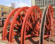 Cast sheave wheels